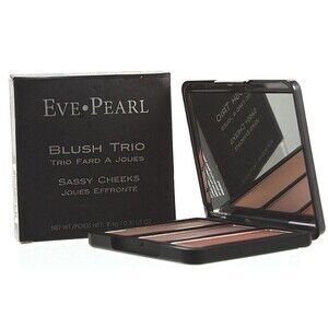 Eve Pearl Blush Trio 3 Radiant Shades Sassy Cheeks Full Size Palette NEW Boxed